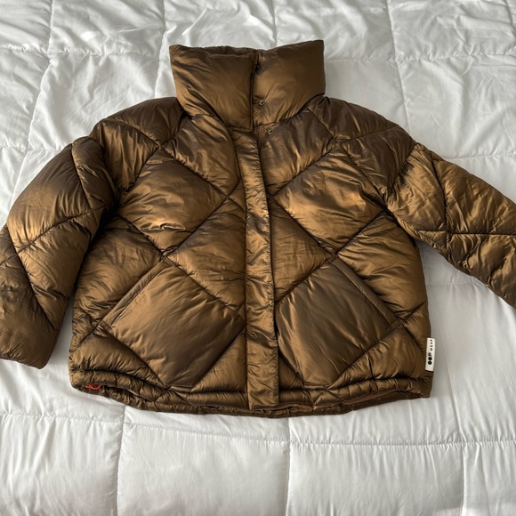 OOF Wear Caramel Over Padded Jacket - Picture 3 of 10